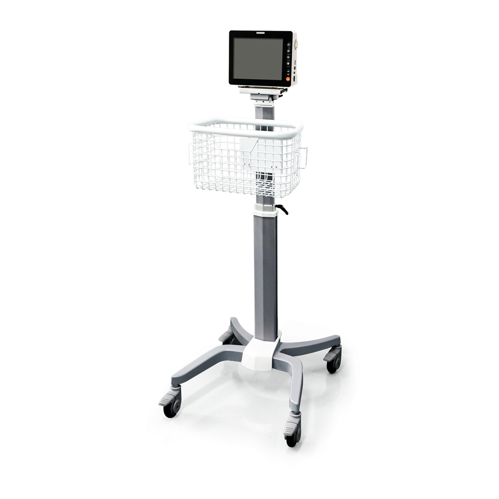8Inch Touchscreen+EtCO2 Portable Patient Monitor Tracks Vital
